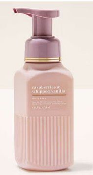 Мило - пінка Bath and Body Works Raspberries & Whipped Vanilla 08802 фото