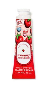 Крем Для Рук Bath & Body Works Strawberry Pound Cake 07641 фото
