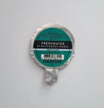 Капсула для авто Bath and Body Works Fragrance Freshwater refill 07903 фото