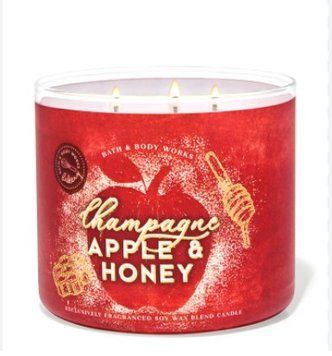 Свічка Bath and Body Works Champagne Apple & Honey 06952 фото