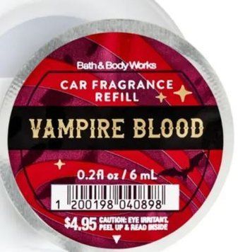 Капсула для авто Bath and Body Works Fragrance Vampire Blood refil 09115 фото