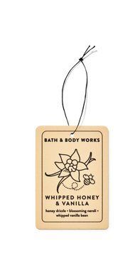 Підвісний Аромат для Авто Bath and Body Works Hanging Fragrance Whipped Honey & Vanilla diffuser 08294 фото